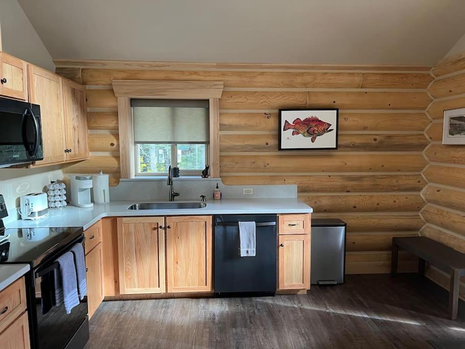 Clear Creek Cabin 西沃德 外观 照片